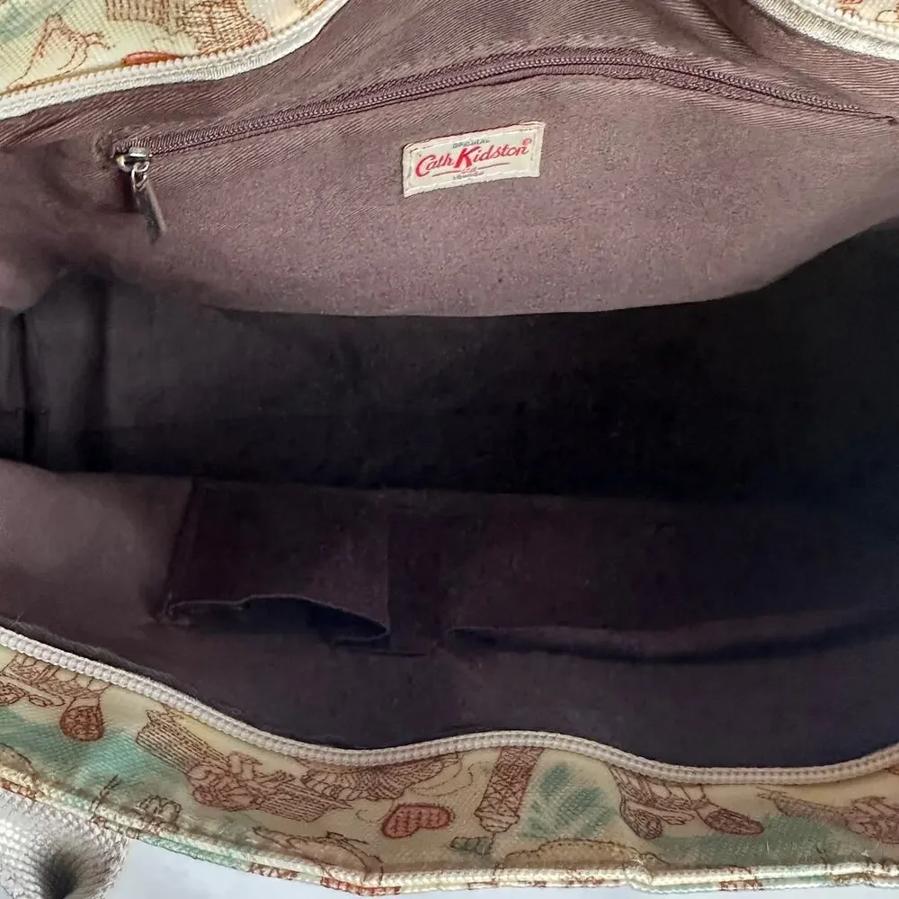 Cath Kidston Bag Womens Love in Paris Eiffel Tower Tote Carryall Cute Purse